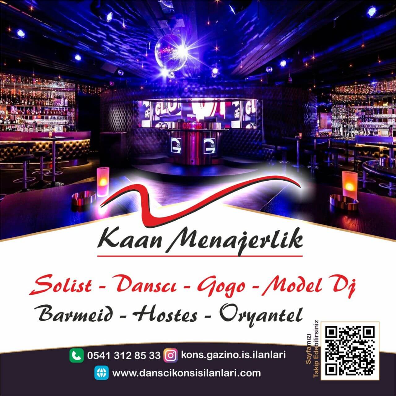 Kocaeli bayan garson dansçı gazino bar iş ilanları